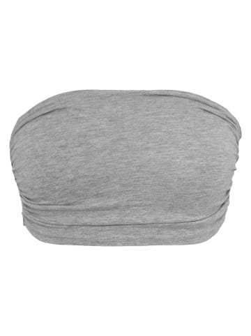 Urban Classics Bandeau Bra in grey