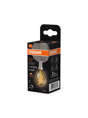 Osram OSRAM Vintage 1906 Classic Ist Eine Warmweiße, Dimmbare LED-Lampe In