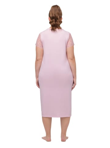 Ulla Popken Nachthemd in baby rosa