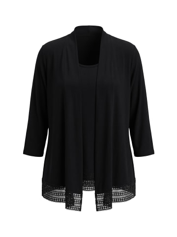 Ulla Popken Shirt in schwarz