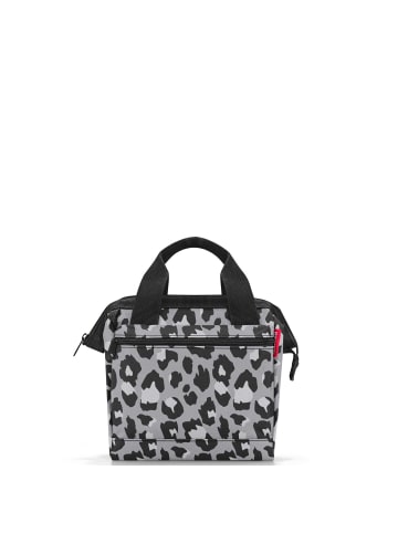 Reisenthel allrounder cross - Schultertasche 24 cm (twist maroon) in leo nero