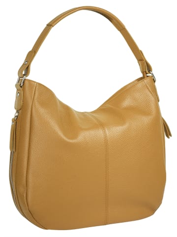 Cluty Shopper echt Leder in gelb