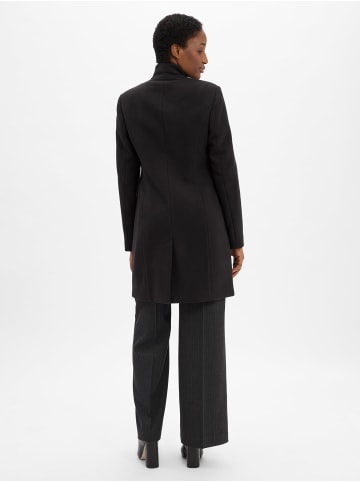 comma Mantel in schwarz