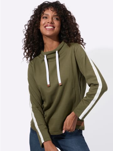WITT WEIDEN Sweatshirt in oliv