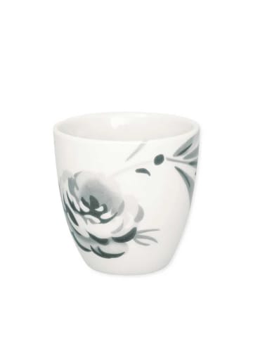 Greengate MINI Latte Cup ASLAUG Weiß mit Blumen