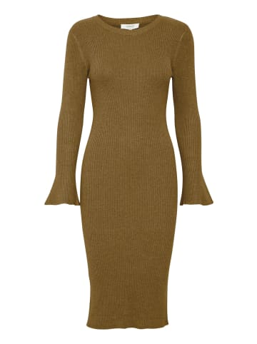 b. young BYMMMORLA RIB DRESS - slim fit in Military Olive