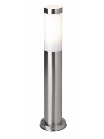 Brilliant Lampe Chorus Außensockelleuchte 51cm edelstahl | 1x A60, E27, 20W, gee