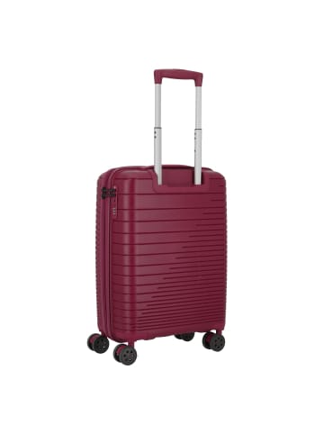D&N Travel Line 4600 4 Rollen Kabinentrolley S 55 cm in wine red