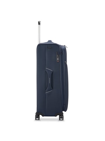 Roncato Ironik 2.0 4 Rollen Trolley 75 cm mit Dehnfalte blu notte