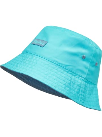 Playshoes UV-Schutz Wende-Hut Hai in türkis
