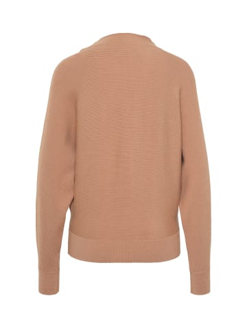 Zero  Pullover strukturiert mit Stehkragen in Cinnamon Swirl