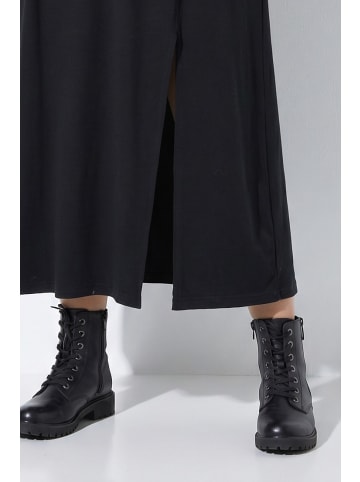 Ulla Popken Midikleid in schwarz
