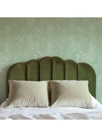 WALLPAPERS4BEGINNERS Tapete Vintage Botanisch in Grün - (W) 200 × (L) 280 cm