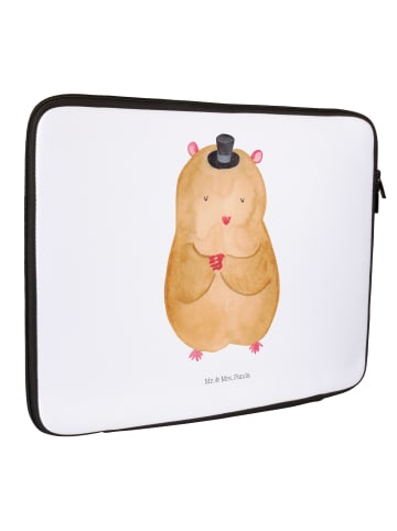 Mr. & Mrs. Panda Notebook Tasche Hamster Hut ohne Spruch in Weiß