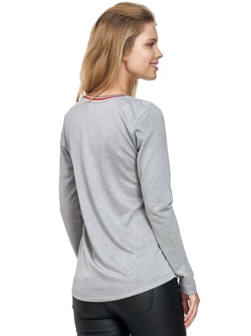 Decay Langarmshirt in Grau