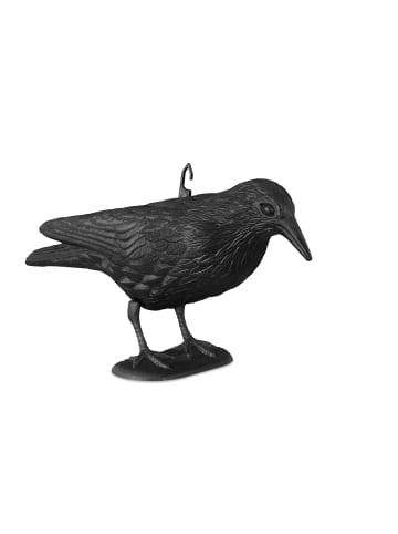 relaxdays 3x Vogelschreck in Schwarz