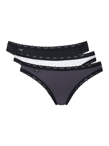 Sloggi Tanga 24/7 Weekend in Black Combination