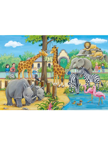 Ravensburger Ravensburger Kinderpuzzle - 07806 Willkommen im Zoo - Puzzle für Kinder ab 4...