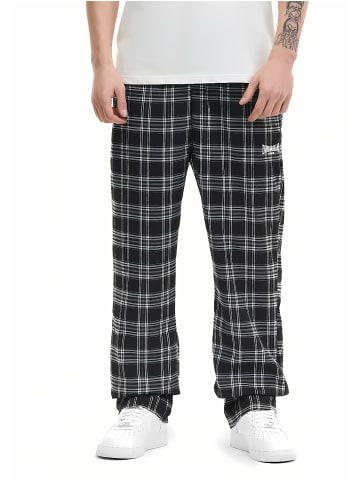 Lonsdale Stoffhose "Bache" in Schwarz