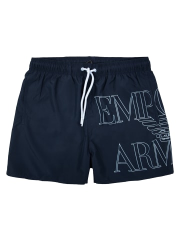 Emporio Armani Boxer Beachwear in Dunkelblau