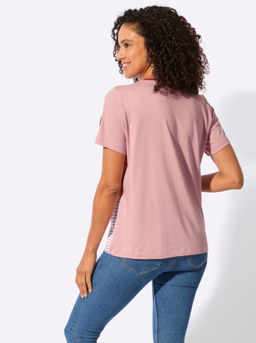 WITT WEIDEN Rundhals-Shirt in hortensie-erika-bedruckt