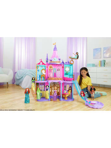 Mattel Disney Prinzessin Puppenhaus Schloss 3 Etagen 10 Spielbereiche Licht 3+ HLW29