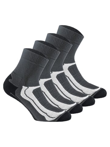 Rohner Socken 4er Pack in Grau