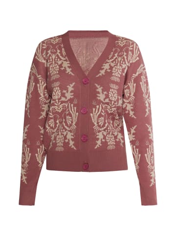 Albee Women Strickcardigan in Altrosa Creme