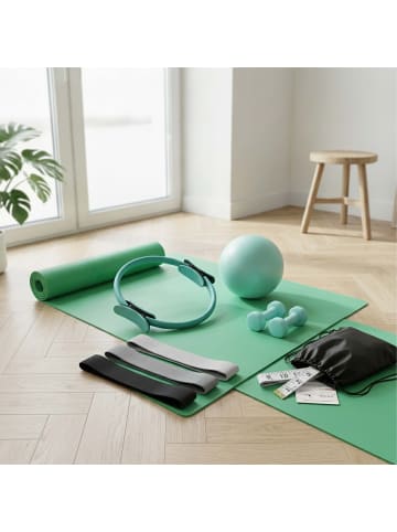 relaxdays 11-tlg. Pilates Set in Grün