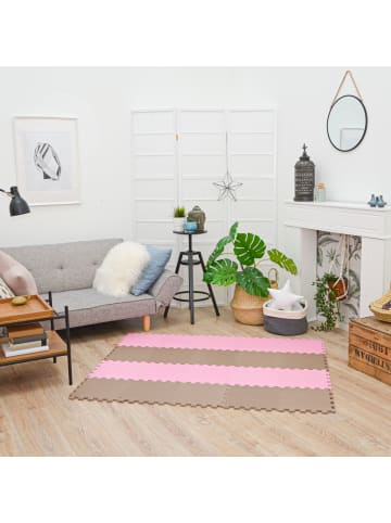 LittleTom Baby Spielmatte Eva 18-tlg. im zwei Farben Mix