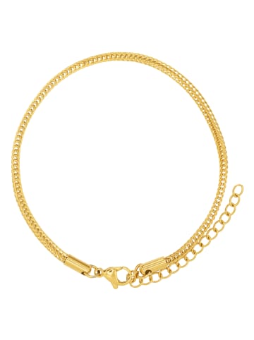 Steel_Art Gliederarmband Damen Cindy goldfarben in goldfarben