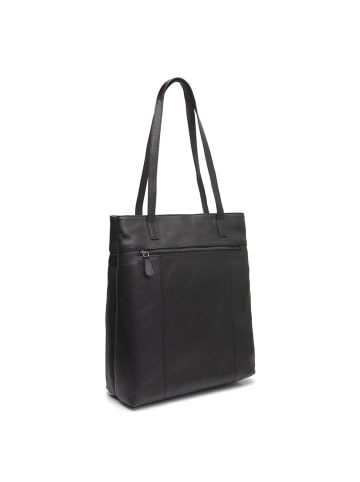 The Chesterfield Brand Solvia Schultertasche Leder 33 cm Laptopfach in black