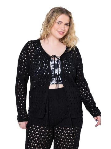 Studio Untold Strickjacke in schwarz