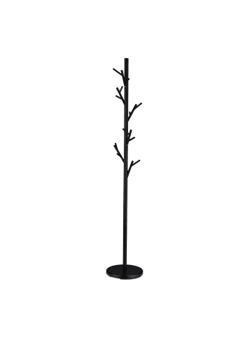 Garderobenständer in Schwarz - (H)176 x Ø 30 cm