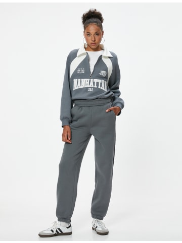 KOTON Sweathose in Grau