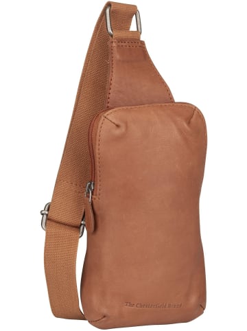 The Chesterfield Brand Sling Bag Cambridge 0330 in Cognac