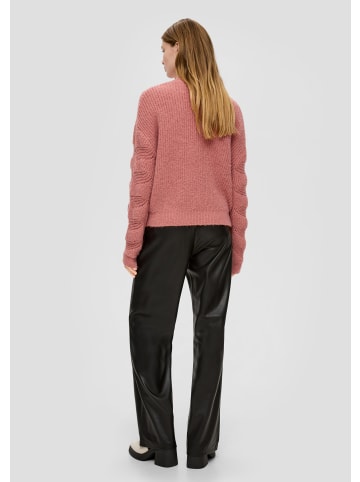 QS Strickpullover in 2068_papaya