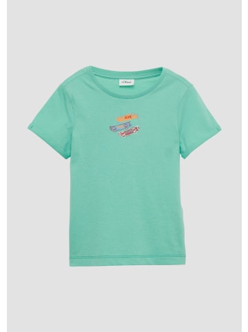 s.Oliver T-Shirt in 6602_türkis