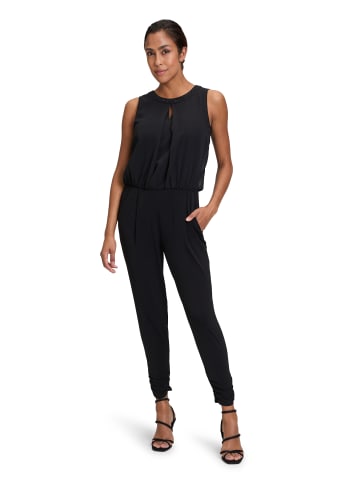 Vera Mont Jumpsuit mit Cut-Outs in Schwarz