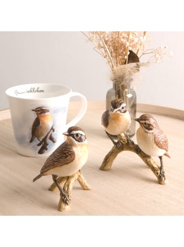 Goebel Figur " Vogel des Jahres 2023 Braunkehlchen " in Bunt