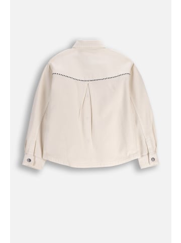 Coccodrillo Jeansbluse in ecru