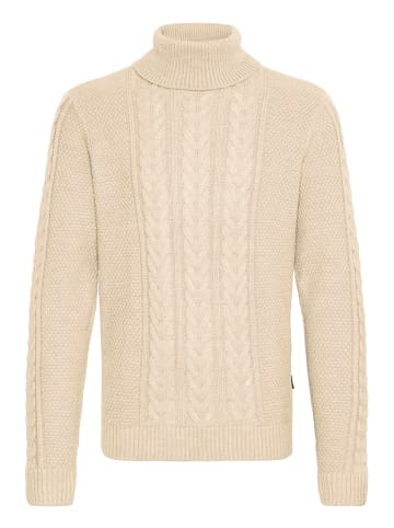 BLEND Rollkragenpullover BHBASIM in Beige