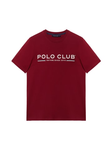 Polo Club T-Shirt in GARNET
