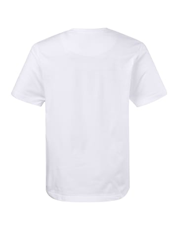 JP1880 Kurzarm T-Shirt in schneeweiß