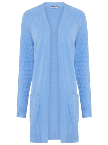 Kangaroos Cardigan in hellblau