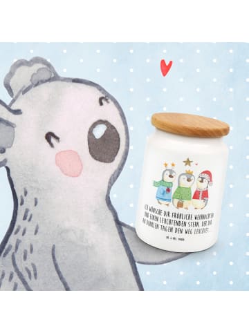 Mr. & Mrs. Panda Vorratsbehälter Winterzeit Heilige drei Könige ... in Weiß