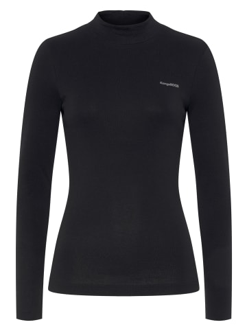 Kangaroos Longsleeve in schwarz