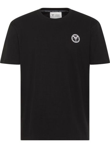 Carlo Colucci T-Shirt Demitri in Schwarz