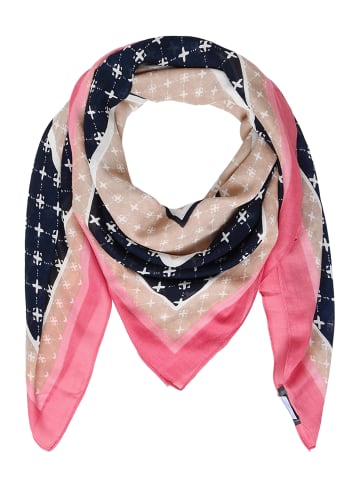 Betty Barclay Tuch mit Aufdruck in Nature/Pink