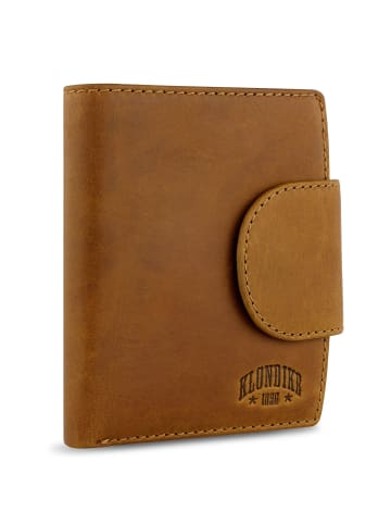 KLONDIKE 1896 Rush Jenny Geldbörse RFID Leder 10 cm in cognac